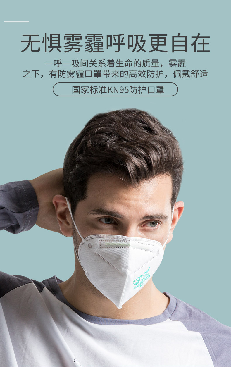 保為康1866 KN95過(guò)濾式防塵口罩圖片9