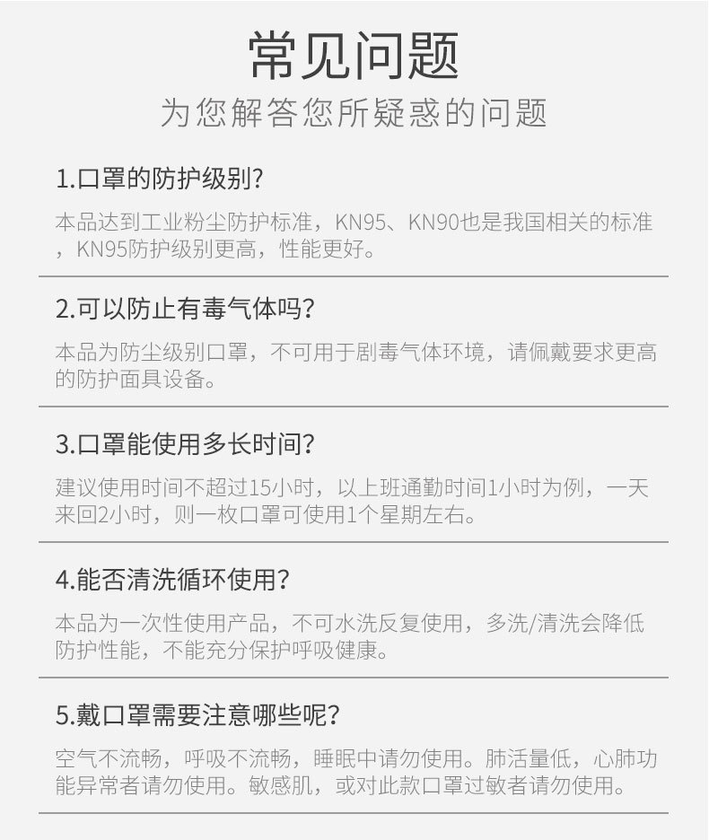 保為康1866 KN95過(guò)濾式防塵口罩圖片12