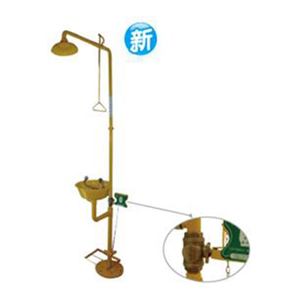 華信WS697經(jīng)濟(jì)型排空防凍噴淋洗眼器圖片