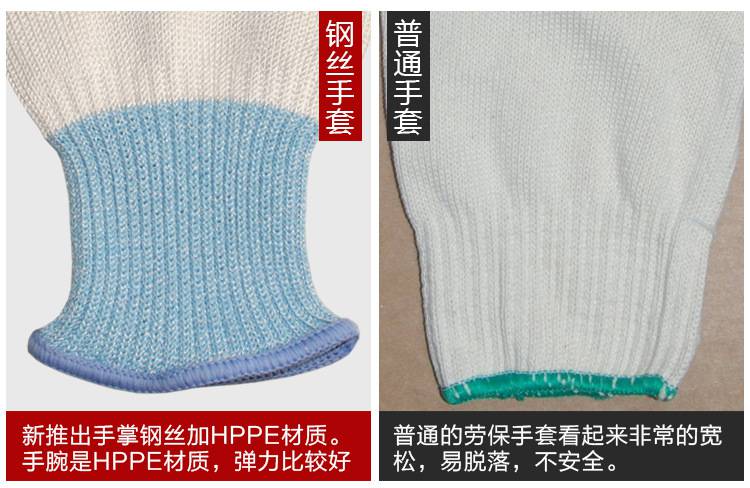 bestop倍護(hù)F5145鋼絲5級防割手套圖片2
