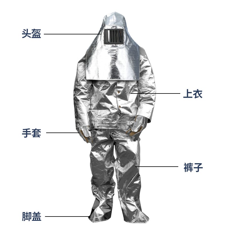 藍(lán)鷹AL1K芳綸鋁箔布隔熱頭罩圖片6