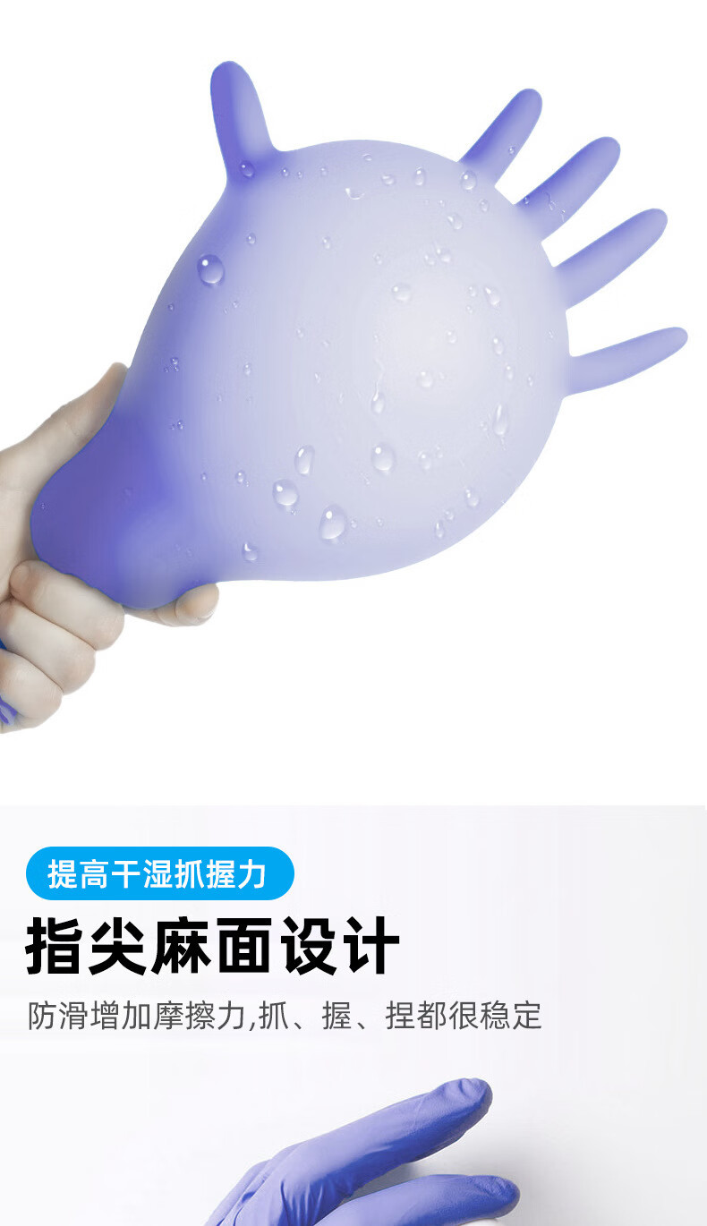 施?？礜900丁腈橡膠檢查手套圖片5