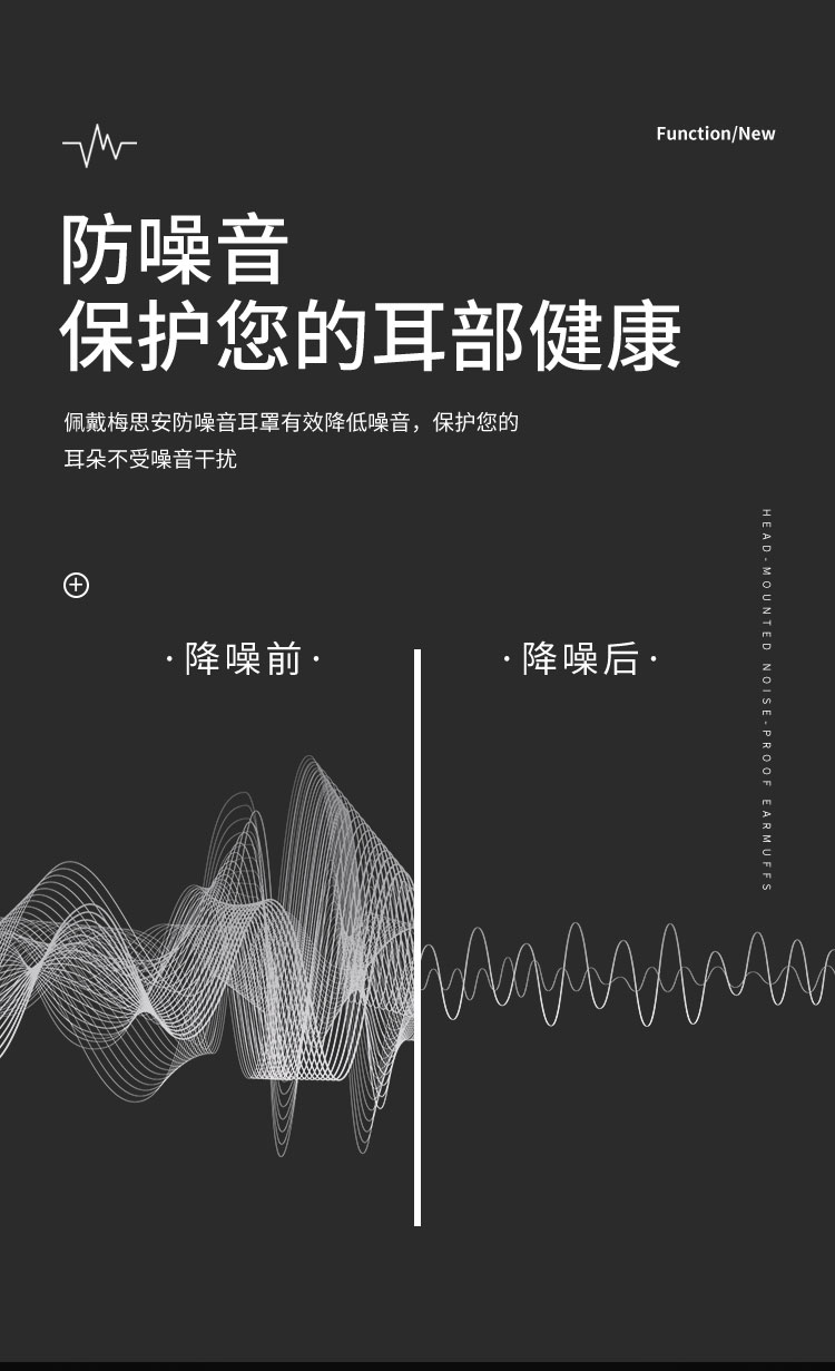 梅思安10190358V-Gard帽盔式防噪音耳罩圖片6