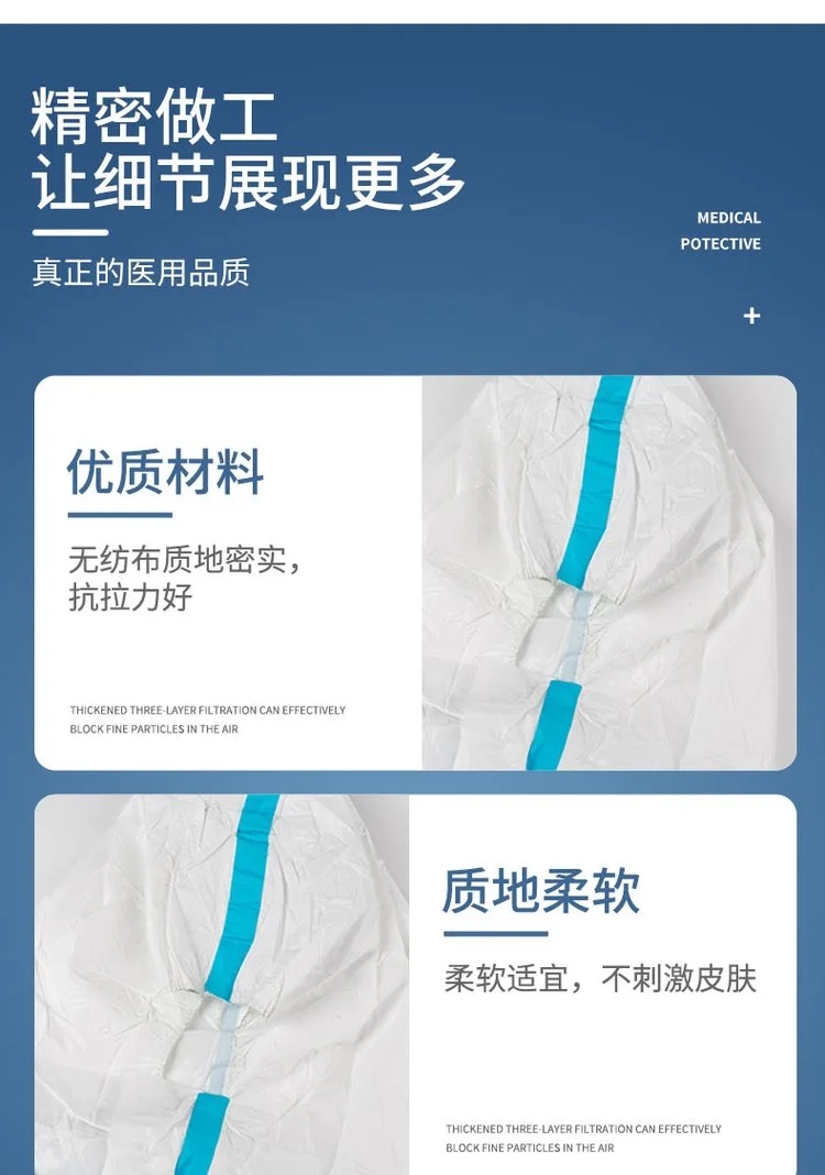 中藍一次性醫(yī)用防護服5