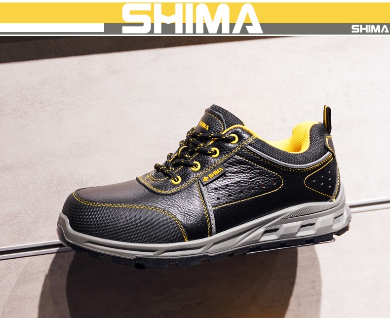 SHIMA?，擠16002-2鋼包頭防滑防砸安全勞保鞋圖片6