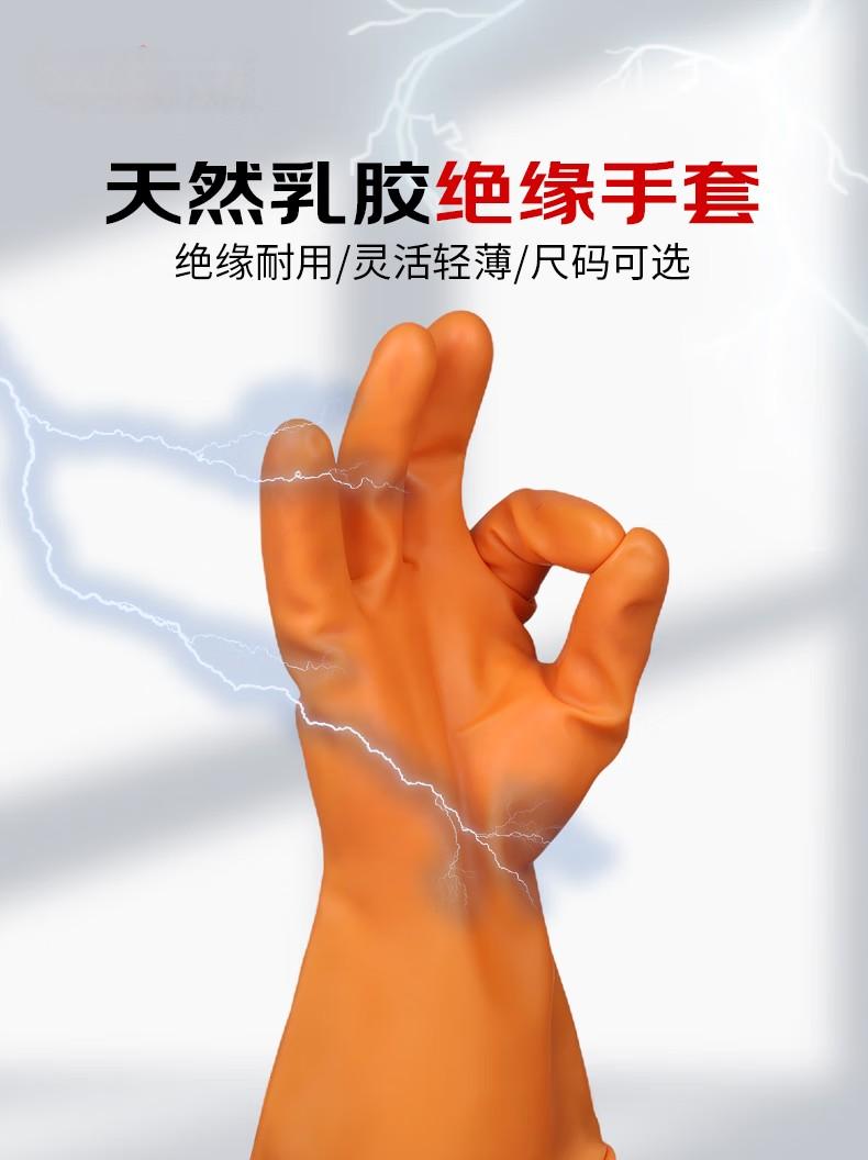 3LO-290/S2-410 STROM乳膠絕緣手套1