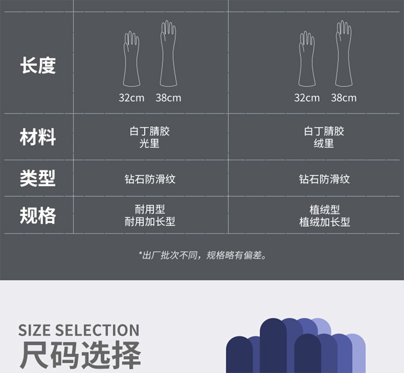雪蓮11032丁腈乳膠食品級(jí)防滑鉆石紋手套14.jpg