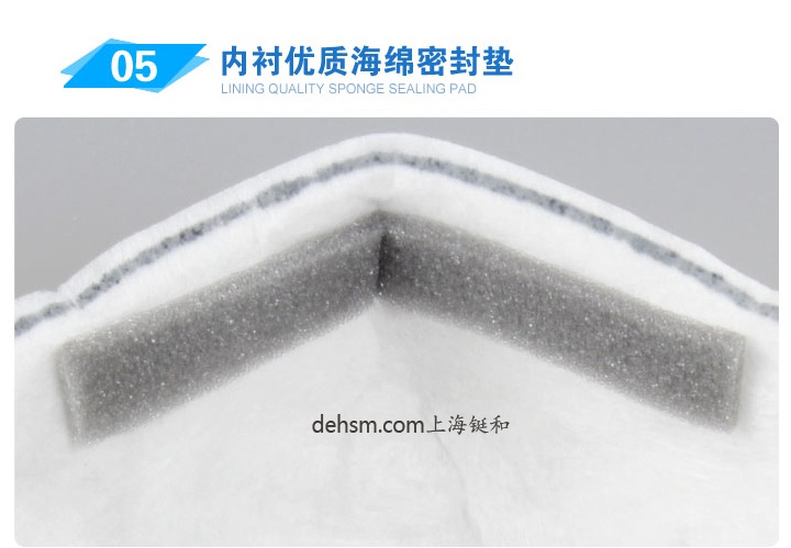 3M8247R95有機蒸氣異味及顆粒物防護口罩內(nèi)襯優(yōu)質(zhì)海綿