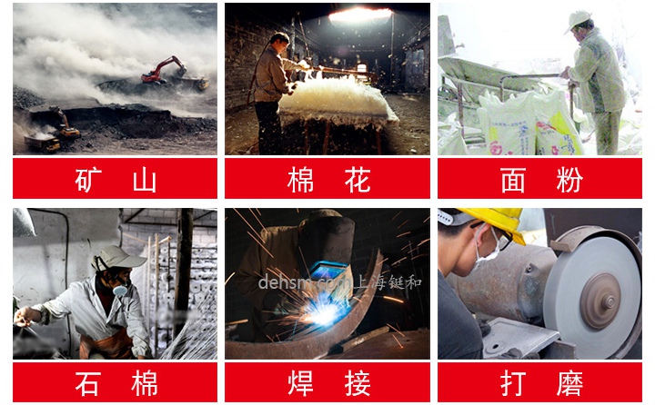 3M6200防塵面具在各行業(yè)領域應用